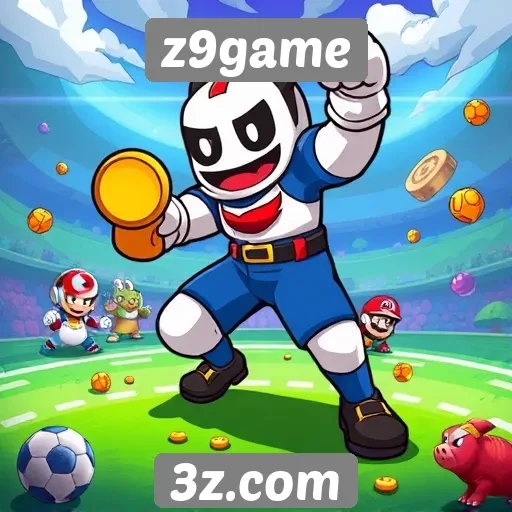 Visão geral dos jogos disponíveis no site z9game
